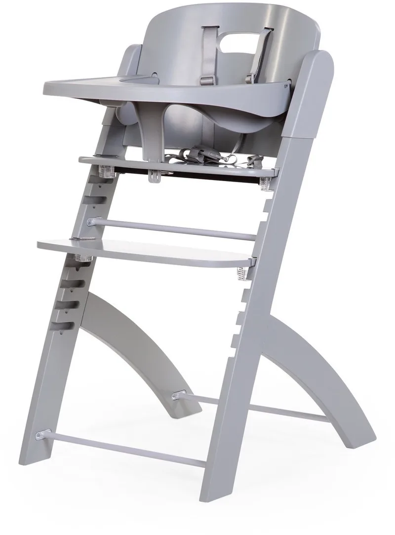 Evosit - Kinderstoel - Babystoel - Meegroeistoel + Eettablet - Stone Grey by Childhome in Grijs – product photo