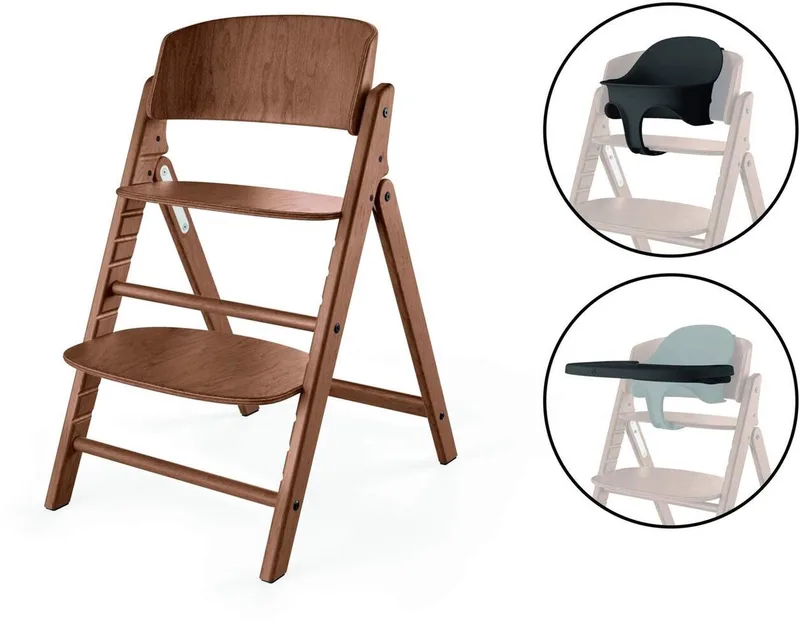 Click & Fold 3 In 1 - Kinderstoel by Cybex in All Natural Dark – product photo