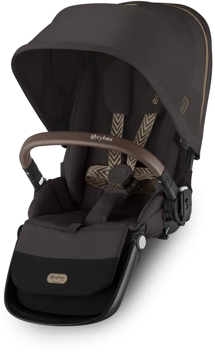 Gazelle S 2e Buggyzit - Kinderwagen - Taupe Frame by Cybex in Chocolate Brown – product photo
