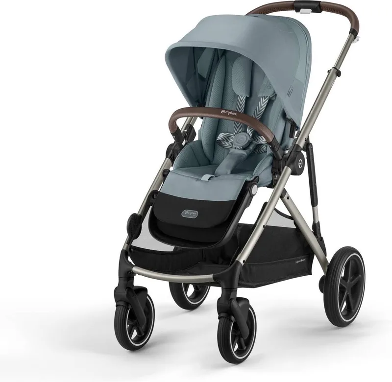 Gazelle S - Kinderwagen - Taupe Frame by Cybex in Stormy Blue – product photo