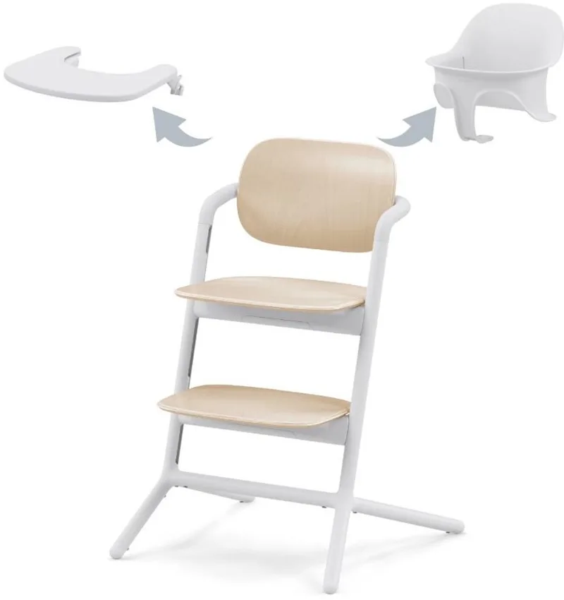 Lemo Kinderstoel 3-in-1 Set by Cybex in Sand White – product photo