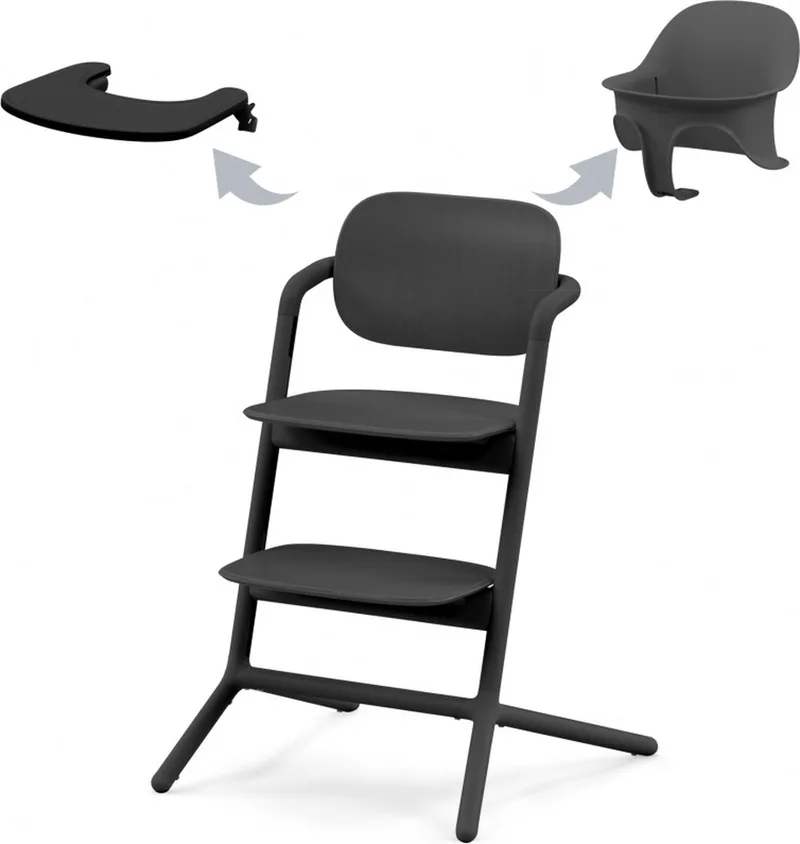 Lemo Kinderstoel 3-in-1 Set by Cybex in Stunning Black – product photo