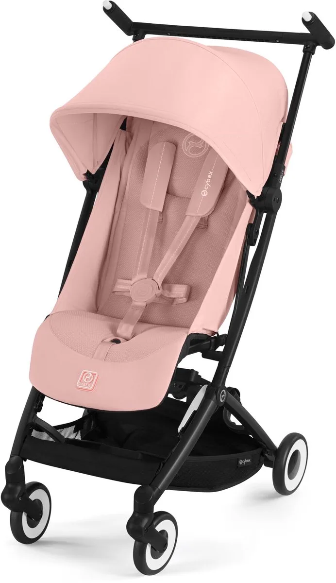 Libelle Handbagage - Buggy - Zwart Frame - 2025 van Cybex in Candy Pink – productfoto