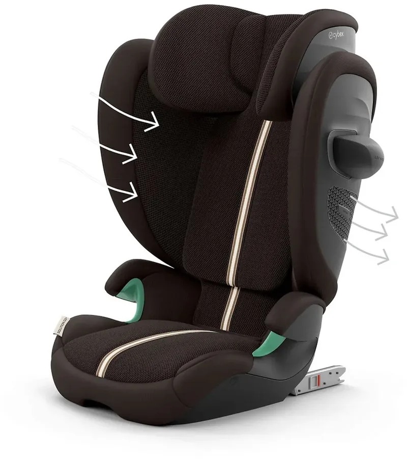 Solution G2 - Autostoeltje - Chocolate Brown (plus) van Cybex in Chocolate Brown (plus) – productfoto