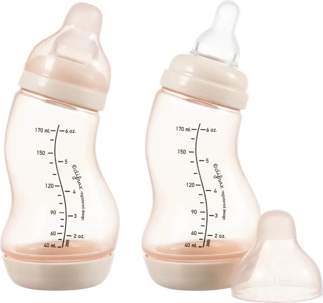 Babyfles 170 ml Natural - S-fles - Anti-Colic - 2 stuks