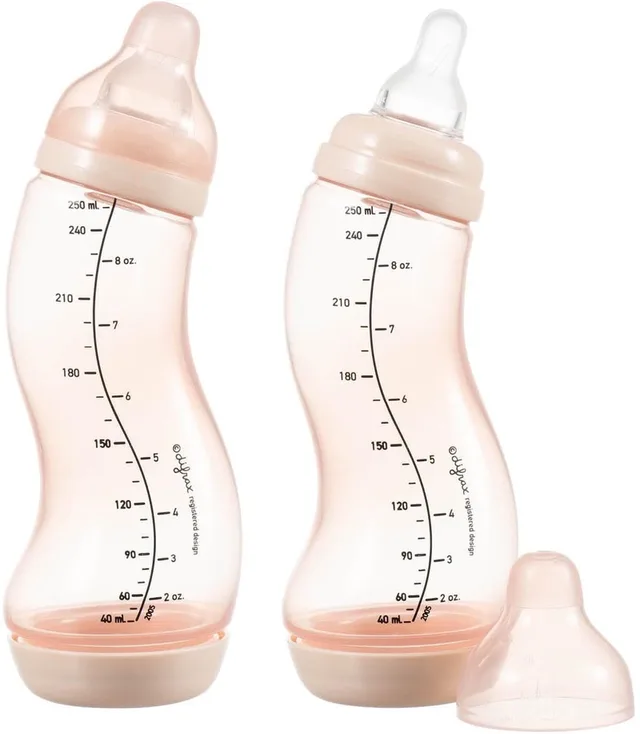 Babyfles 250 ml Natural - S-fles - Anti-Colic - 2 stuks