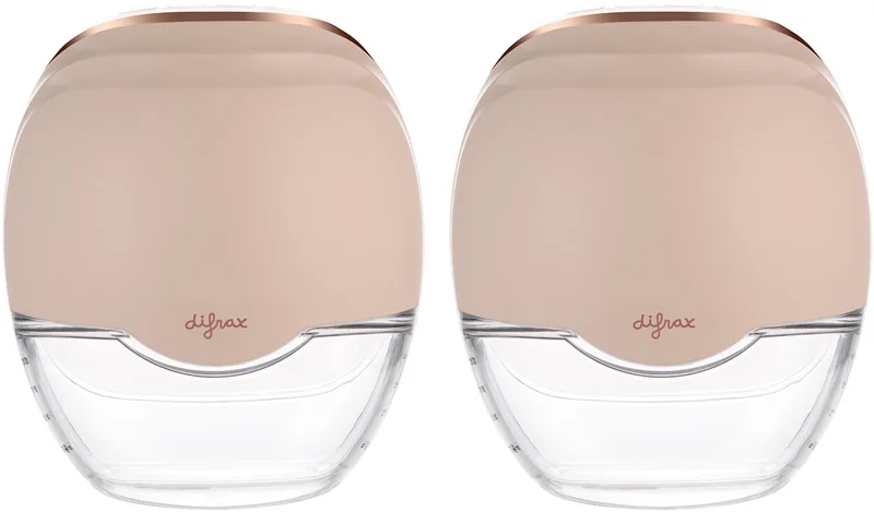 Elektrische Borstkolf - 2 Stuks de Difrax en Beige – photo produit