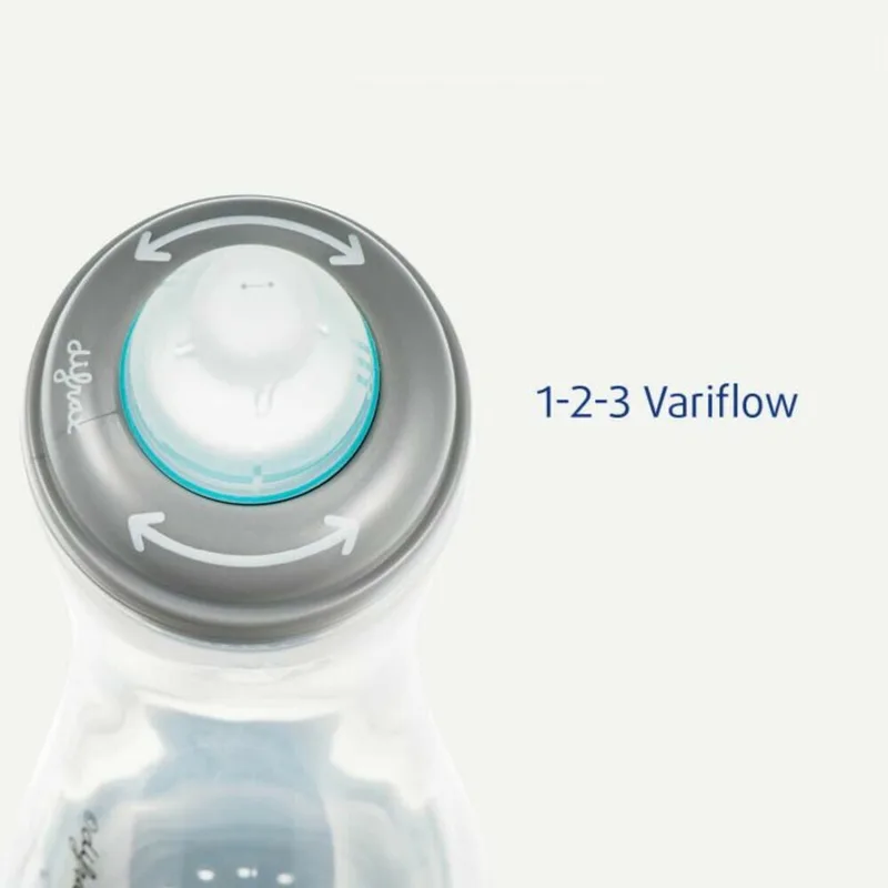 S-Fles Natural 1-2-3 Doseer - 2 x 250 ml - Voordeelverpakking van Difrax in 1-2-3 Doseer – productfoto