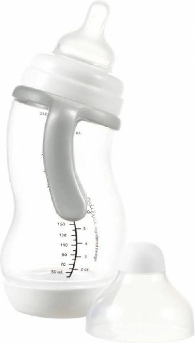 S-Fles Wide XL - 2 x 310 ml - Voordeelverpakking van Difrax in Papvoeding – productfoto