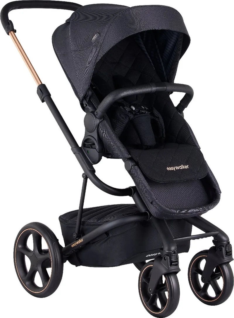 Harvey 3 Premium Kinderwagen Gold Edition by Easywalker in Zwart – product photo