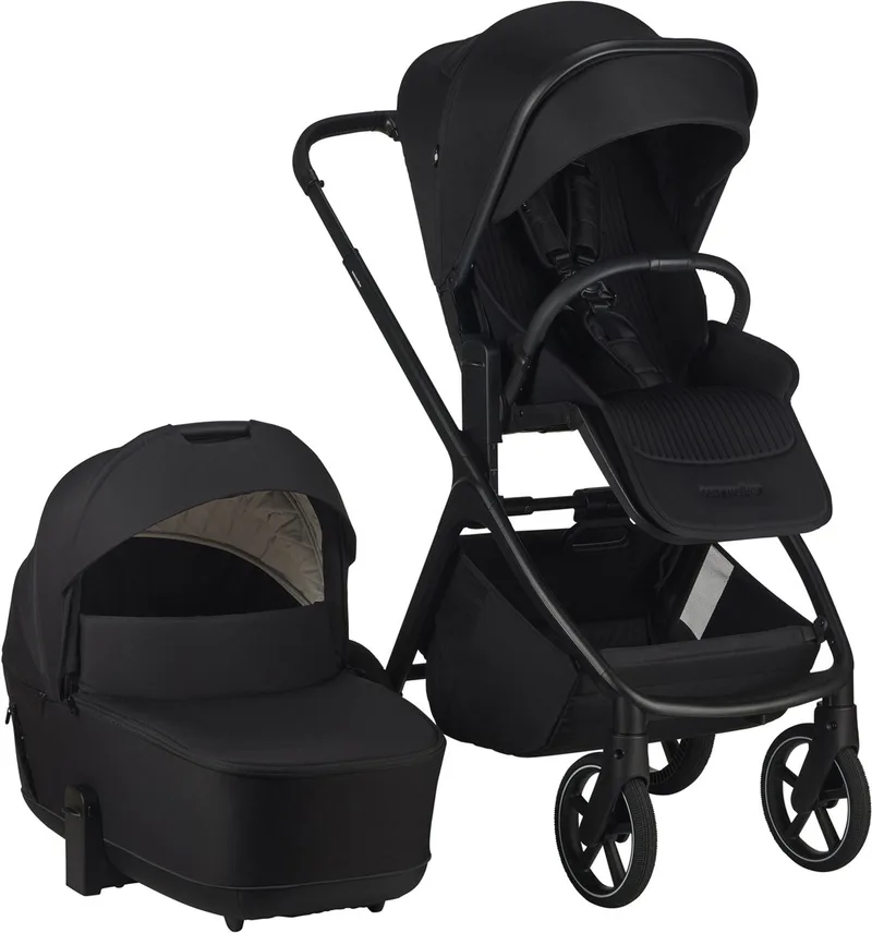 Zoey 2-in-1 Kinderwagen - Pure Black van Easywalker in Zwart – productfoto