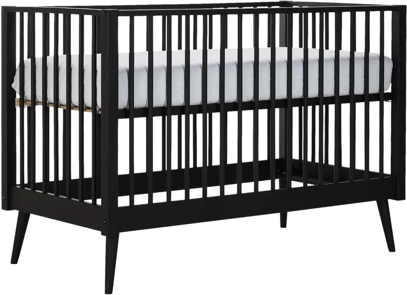 Evy Babybed 60 x 120 cm by Europe Baby in Zwart – product photo