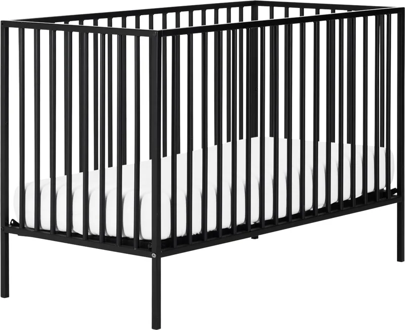 Ledikant - Liam II - 60x120 - Black de Europe Baby en Zwart – photo produit