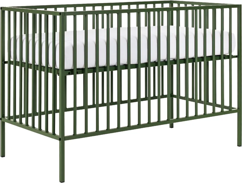 Ledikant - Liam II - 60x120 - Dark Green by Europe Baby in Groen – product photo