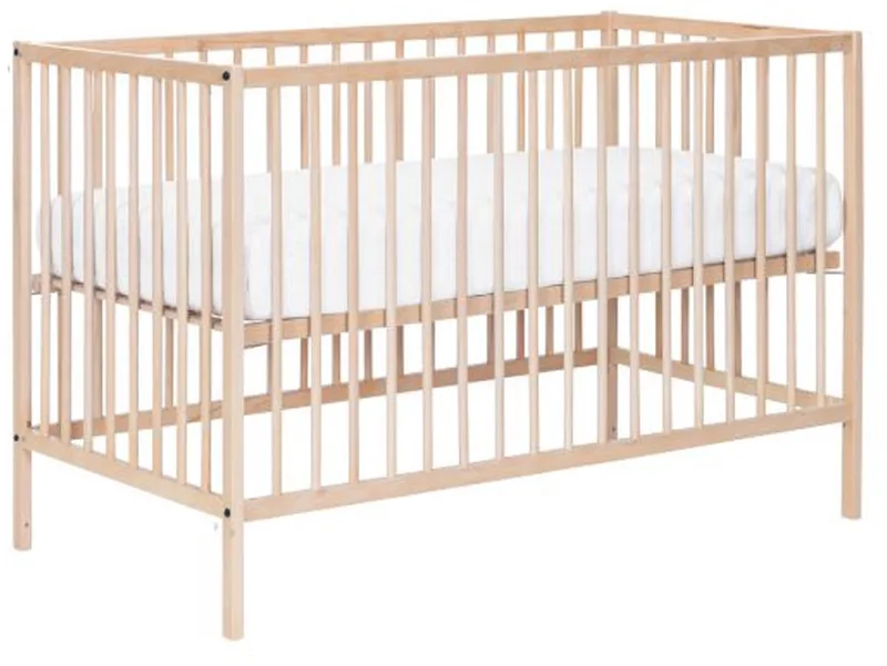 Ledikant - Solid Beech - 60 x 120 cm - Naturel van Europe Baby in Beige – productfoto
