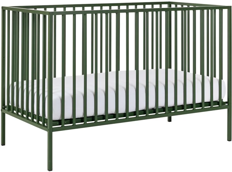 Liam Babybed Metaal Dark Green 60 x 120 cm van Europe Baby in Groen – productfoto