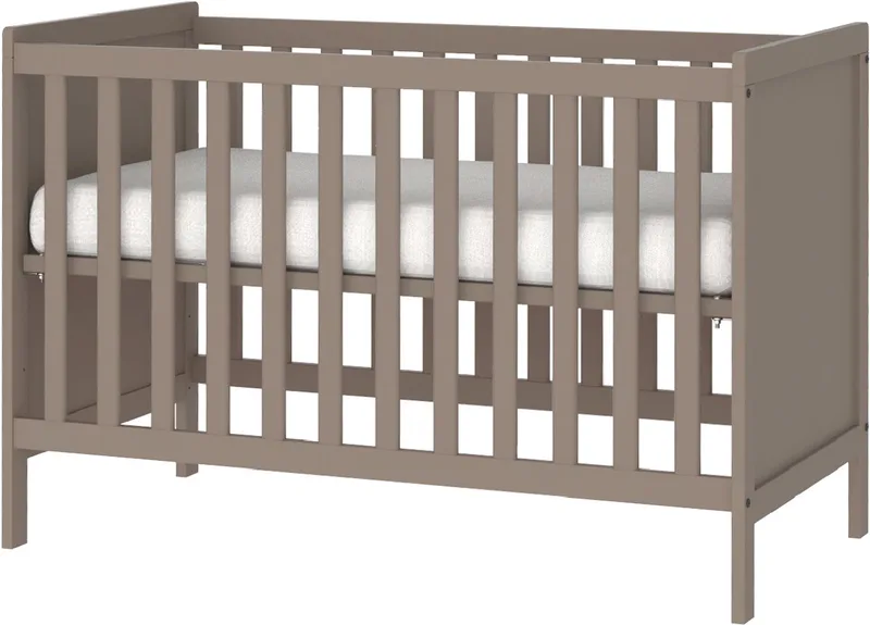 Ralph II Babybed Chestnut 60 x 120 cm by Europe Baby in Bruin donker – product photo