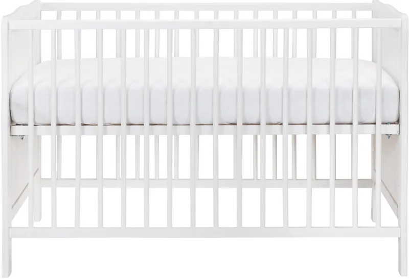 Sarah II Babybed Mat 60 x 120 cm van Europe Baby in Wit – productfoto