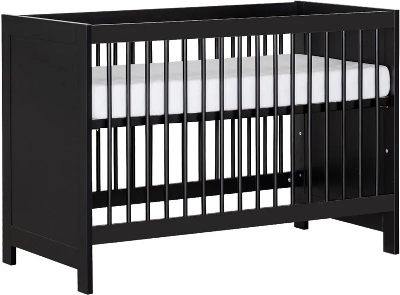 Vittoria III Babybed 70 x 140 cm by Europe Baby in Zwart – product photo
