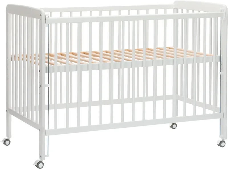 Beistellbett Nena, Made in Europe van Fillikid in Weiß – productfoto
