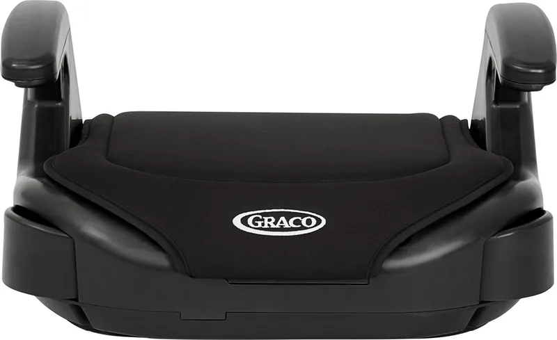 Booster Basic - Autostoel verhoger - Zonder rugleuning - Black - 135 tot 150 cm (ca. 7 tot 12 jaar) - R129 van Graco in Zwart – productfoto