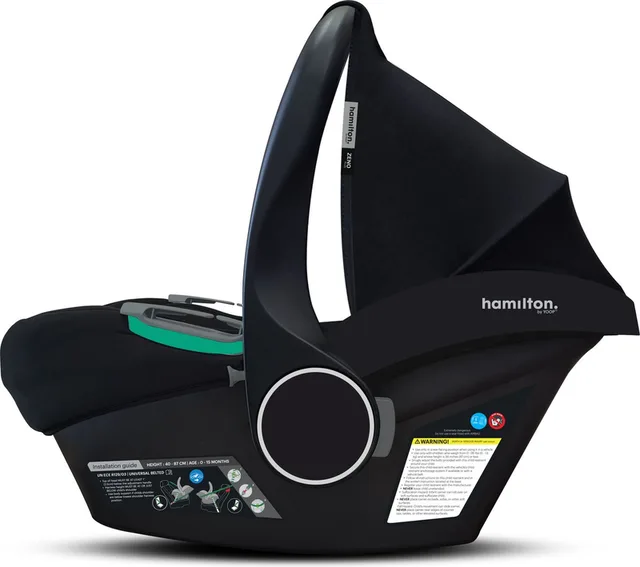 Zeno Plus Draagwieg – Autostoeltje Geschikt voor 0 tot 15 Maanden – Comfortabele en Veilige Reiswieg – Autozitje monteerbaar op Hamilton BuggyAutostoel