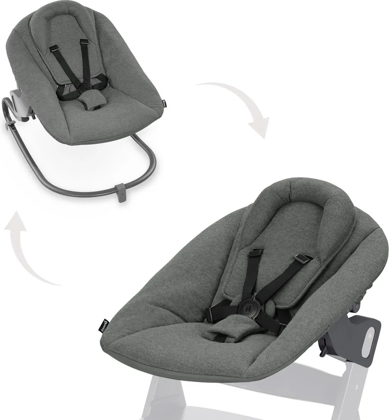 Alpha Bouncer Premium - Wipstoel by Hauck in Dark Grey – product photo