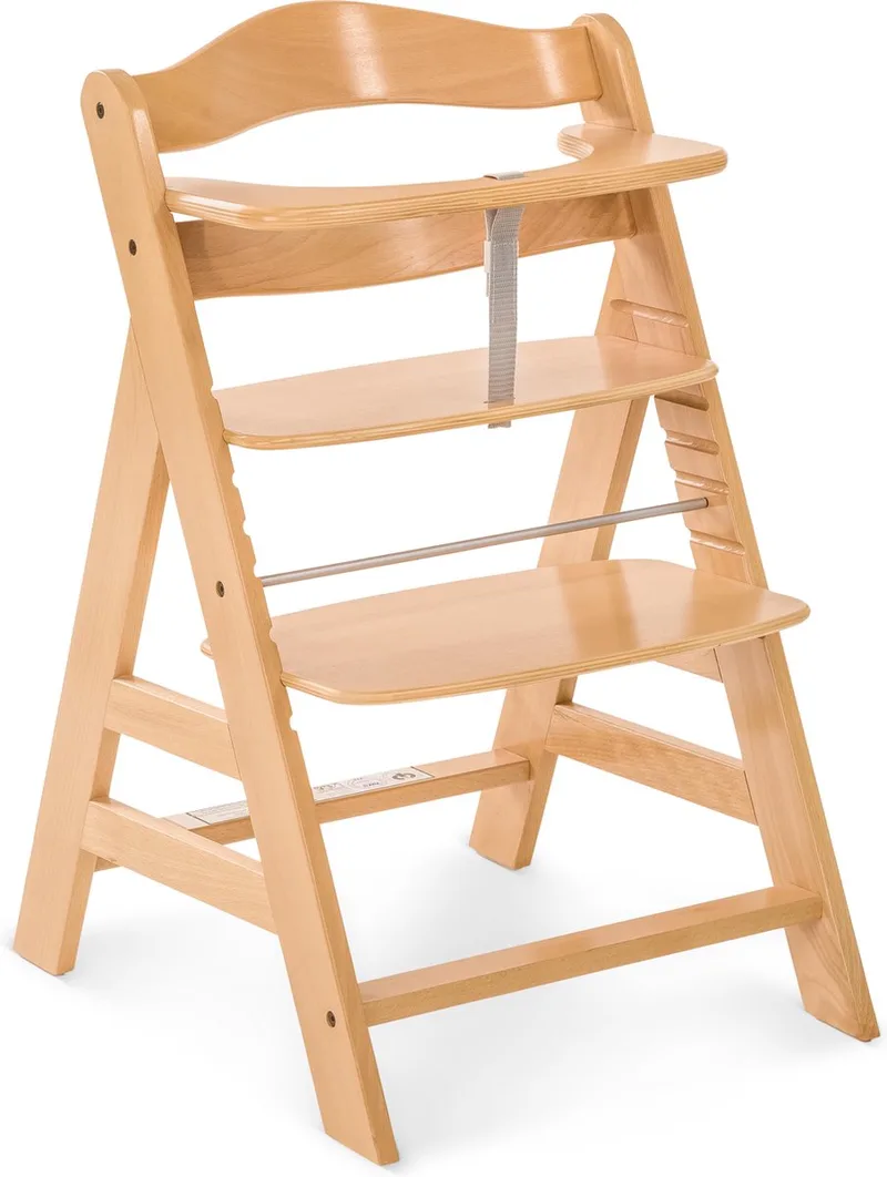 Alpha+ - Kinderstoel - FSC® gecertificeerd beukenhout - Natural by Hauck in Blank – product photo