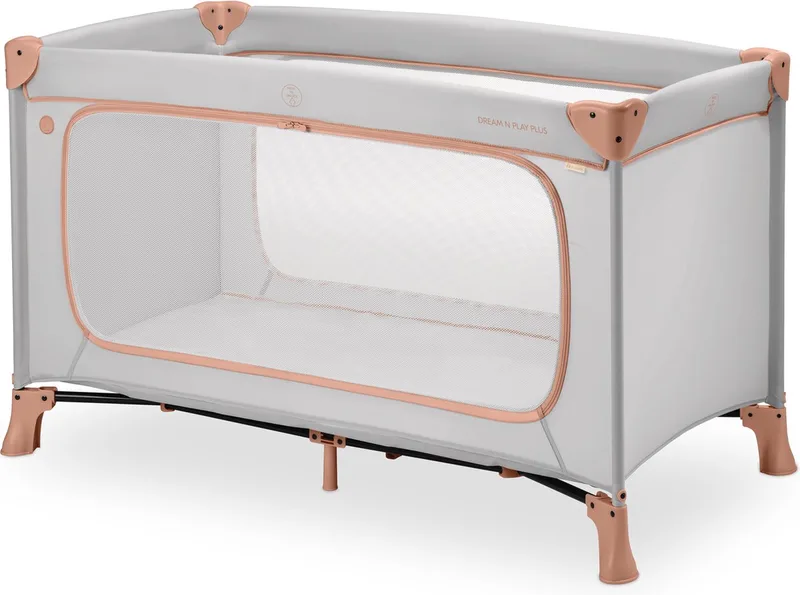 Dream N Play Plus - Campingbedje - Extra grote doorgang by Hauck in Dusty Cork – product photo