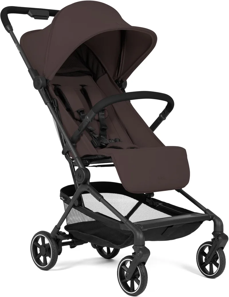 Lite N Care - Je ultralichte stads- en reisbuggy van carbon - Slechts 5,5 kg van Hauck in Choco – productfoto