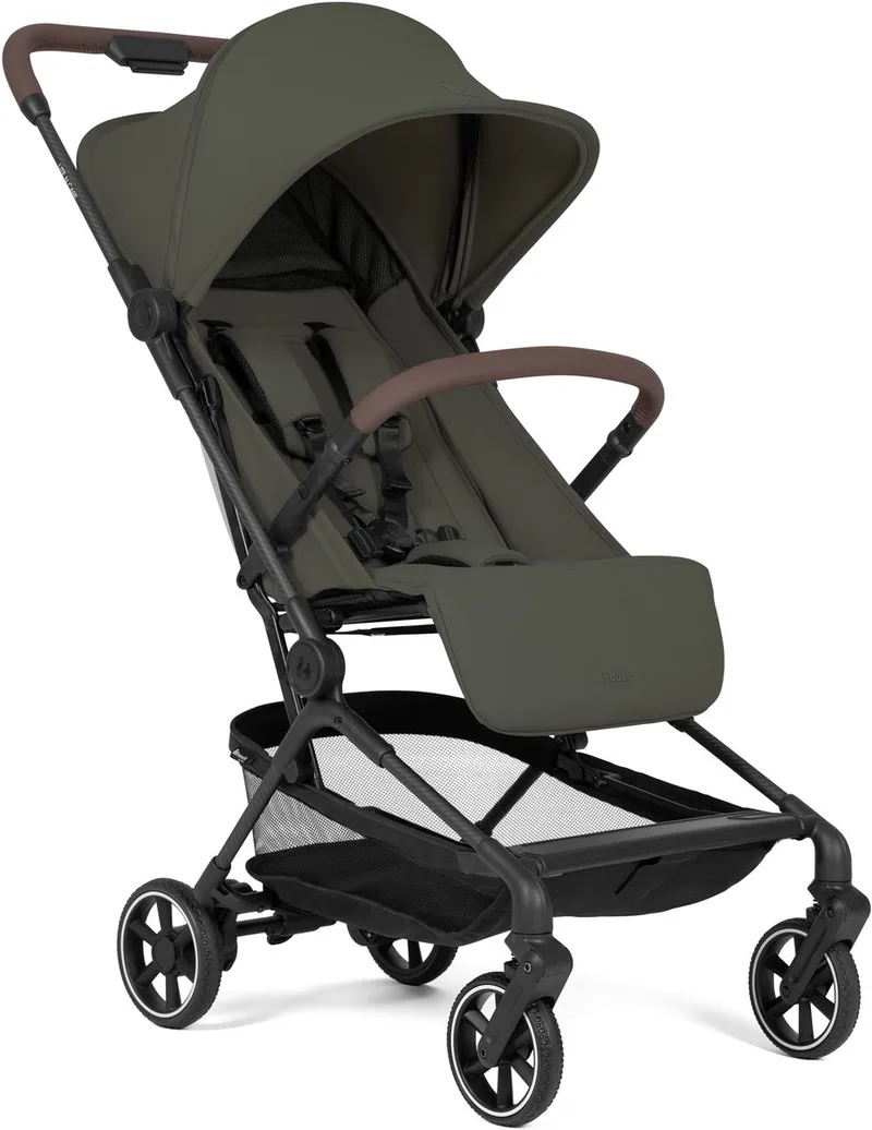 Lite N Care - Je ultralichte stads- en reisbuggy van carbon - Slechts 5,5 kg - Dark van Hauck in Olive – productfoto