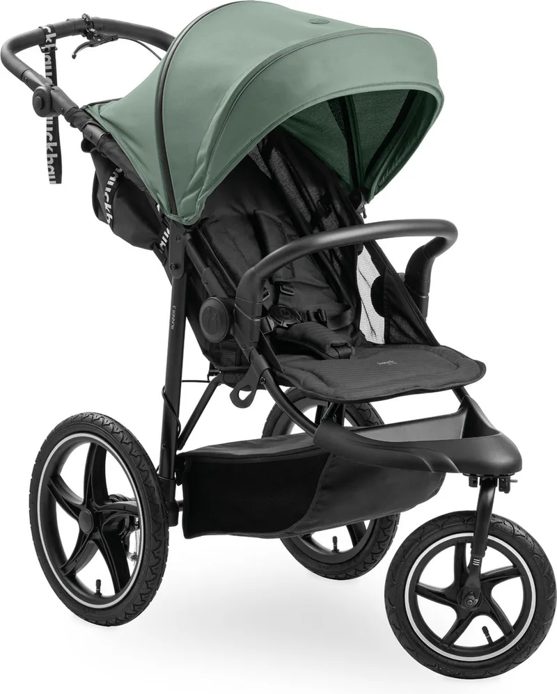 Runner 3 - Buggy - XL-luchtwielen - Vering van Hauck in Jungle Green – productfoto