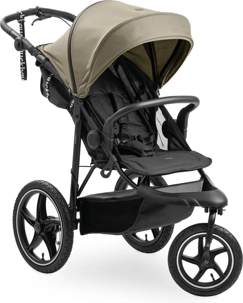 Runner 3 - Buggy - XL-luchtwielen - Vering by Hauck in Olive – product photo
