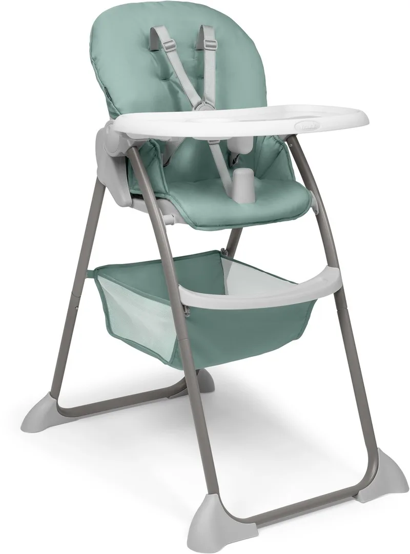 Sit N Fold - Compact opvouwbare kinderstoel - Dusty Mint by Hauck in Grijs;Muntkleur;Wit – product photo