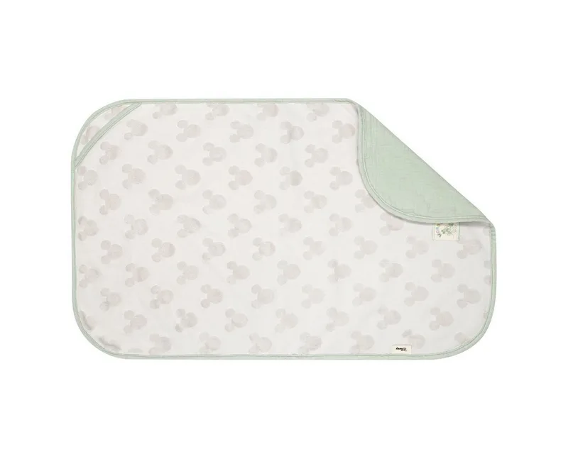 Wickelauflage Disney Mickey - Light 2in1 Auflage / Topper & Handtuch für Wickeltisch - waschbar bei 60° C by Hauck in Beige – product photo