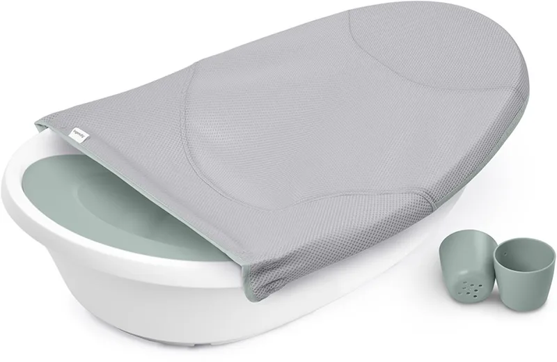 Babybadje 4-in-1 Grow with Me Tub - Ingenuity - vanaf 0 maanden van Ingenuity in Grijs – productfoto