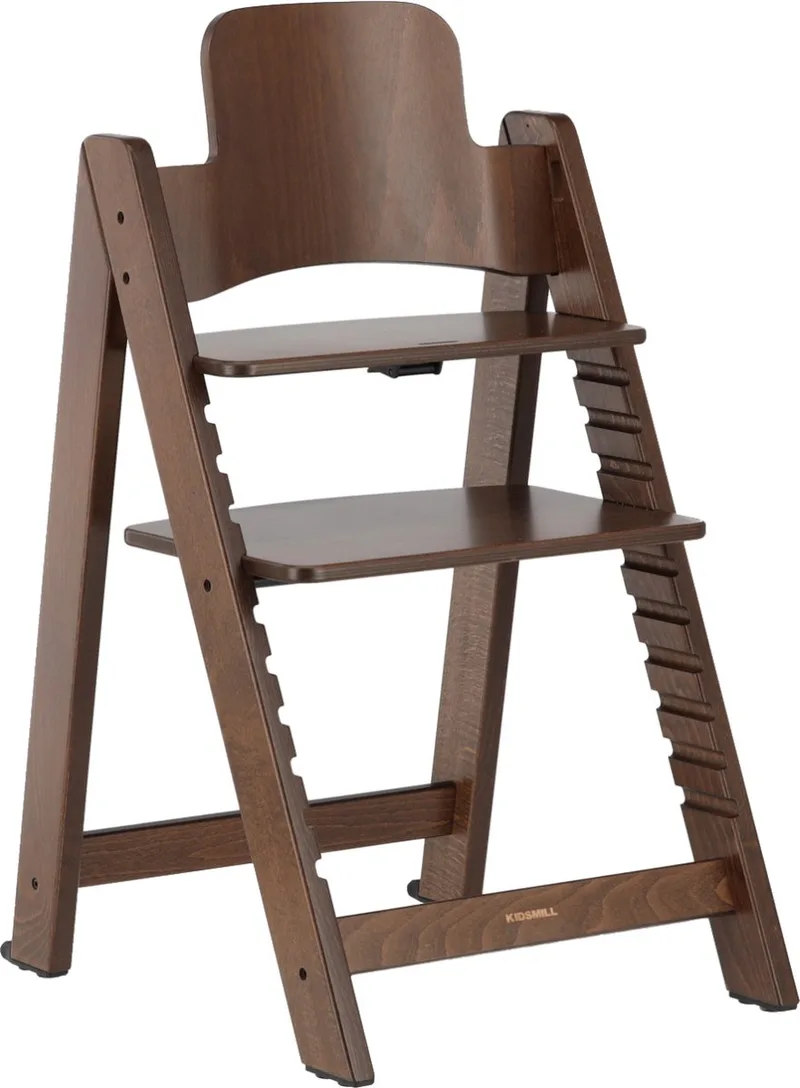 Up! Kinderstoel Beukenhout - Walnootkleur by Kidsmill in Bruin 1 – product photo