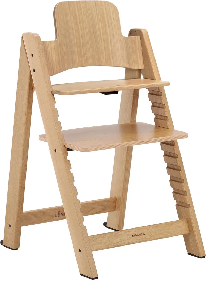 Up! Kinderstoel - Eiken Naturel by Kidsmill in Hout naturel 1 – product photo