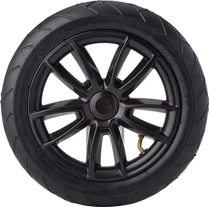 Achterwiel voor Kinderwagen Moov – 12″ / 30 cm Stroller Wheel - Origineel Vervangingsonderdeel, Licht & Eenvoudig te Monteren by Kinderkraft in Zwart – product photo