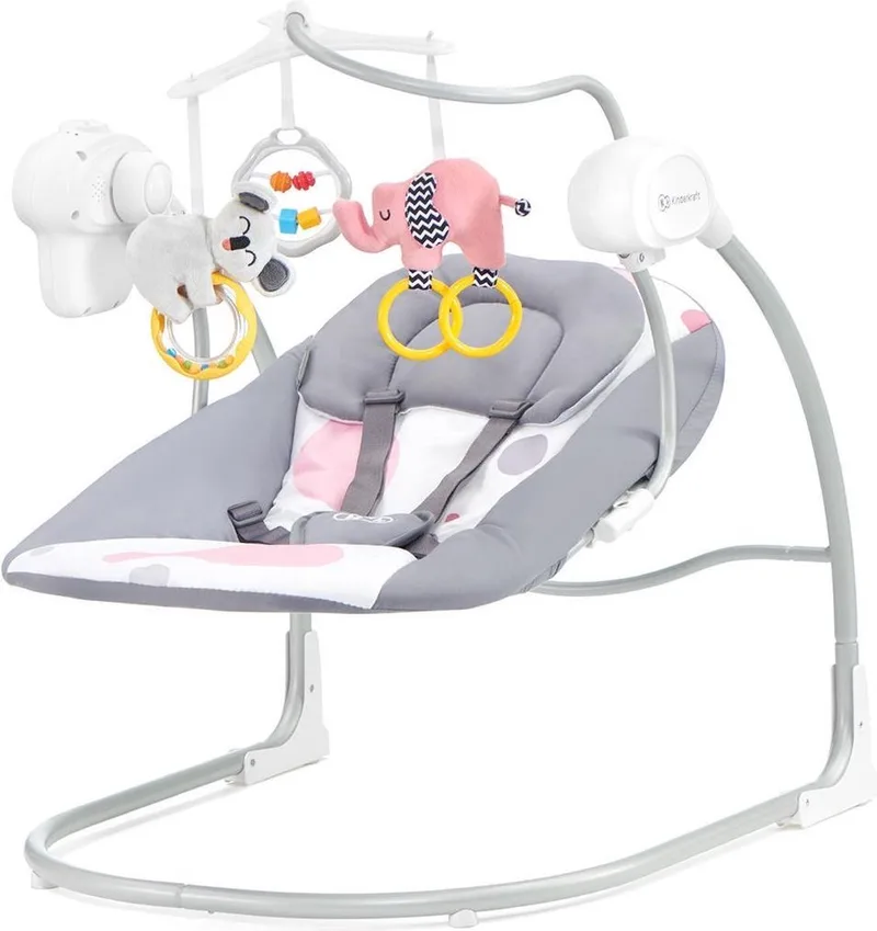 Babyswing - Babyschommel Minky Pink by Kinderkraft in Roze – product photo