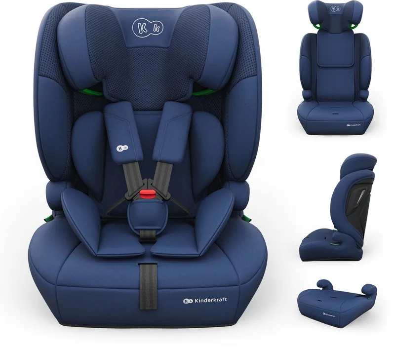 COMFORT UP 2 PLUS - Autostoel - Verstelbare Hoofdsteun by Kinderkraft in Blauw – product photo