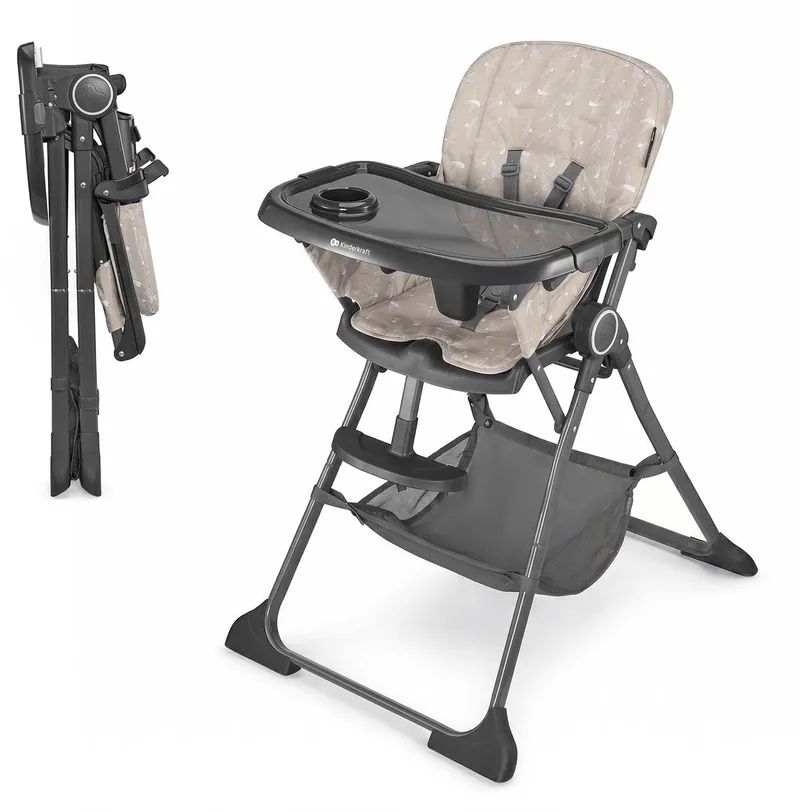 FOLDEE - Kinderstoel - Inklapbaar - Verstelbaar van Kinderkraft in Beige – productfoto