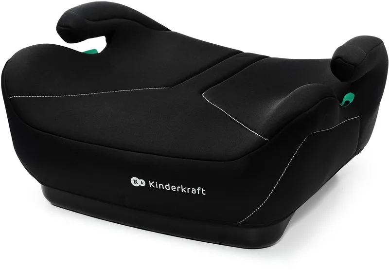 I-BOOST 2 i-Size - Zitverhoger - Autostoel Booster - 125-150 cm 22-36 kg – 6-12 Jaar – R129 Goedgekeurd van Kinderkraft in Zwart – productfoto