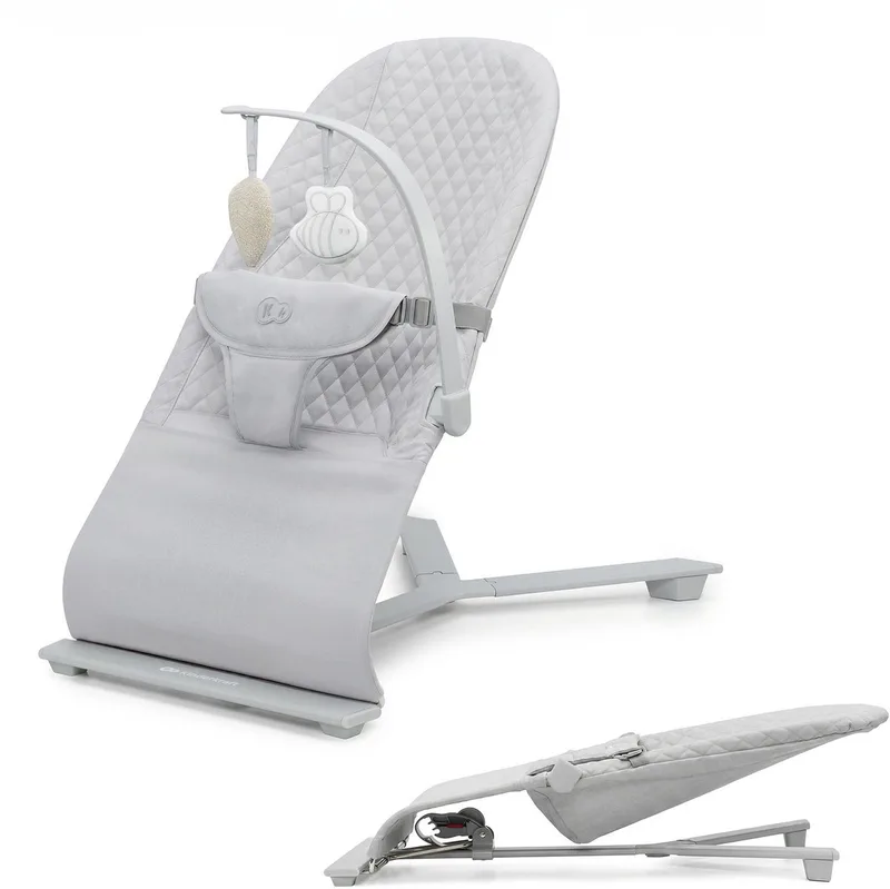 MIMI - Wipstoel - Lichtgewicht inklapbaar - Verstelbaar by Kinderkraft in Lichtgrijs – product photo