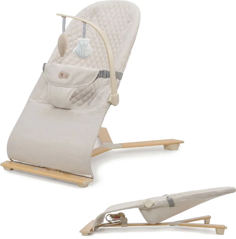 MIMI - Wipstoel - Verstelbaar - Lichtgewicht by Kinderkraft in Beige – product photo