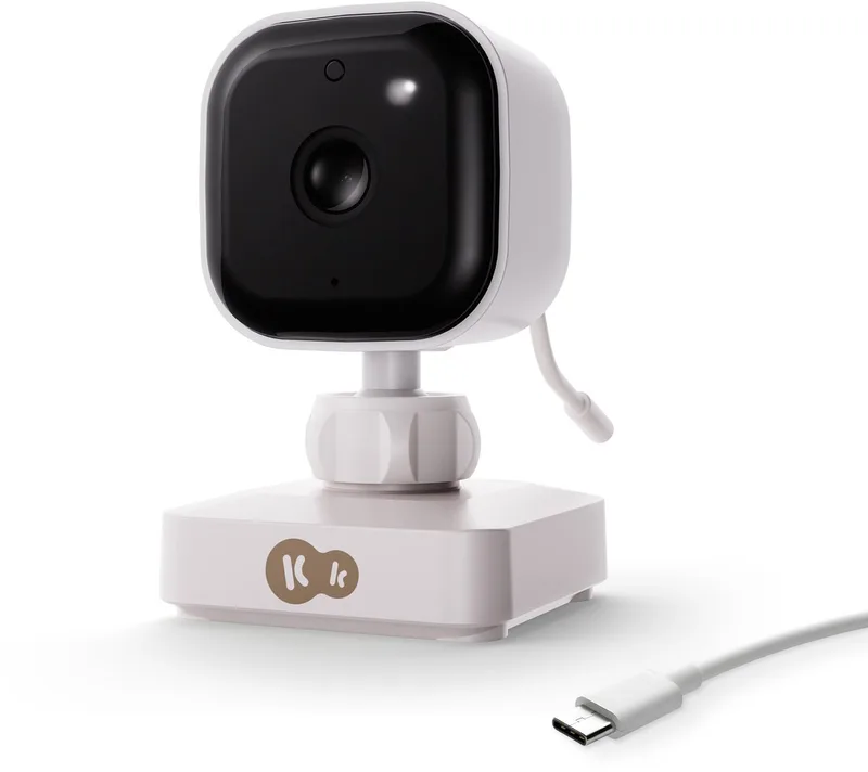 NITEEYE TRAVEL - Babyfoon camera - Full HD - Nachtzicht van Kinderkraft in Wit – productfoto