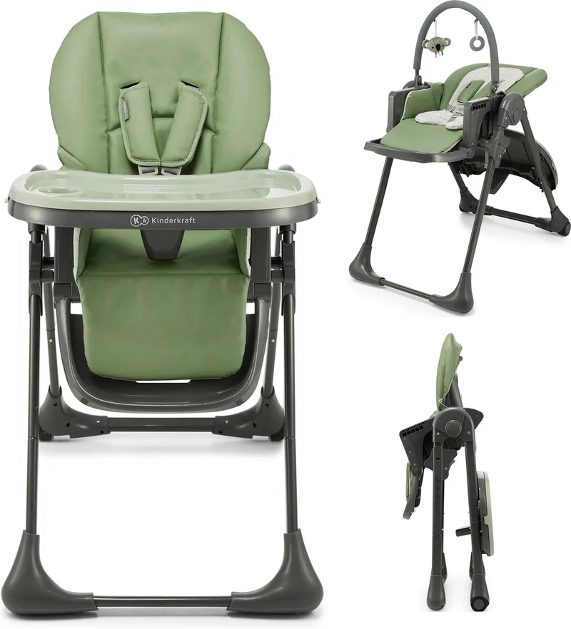 TUMMIE – Kinderstoel 2-in-1 – Combi-kinderstoel vanaf geboorte – Groen de Kinderkraft en Groente – photo produit