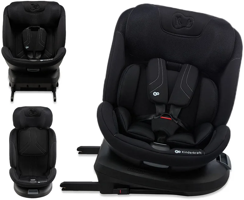 XPEDITION 3 i-Size Autostoel – 40-150 cm – Met Isofix – Groep 0/1/2 by Kinderkraft in Zwart – product photo