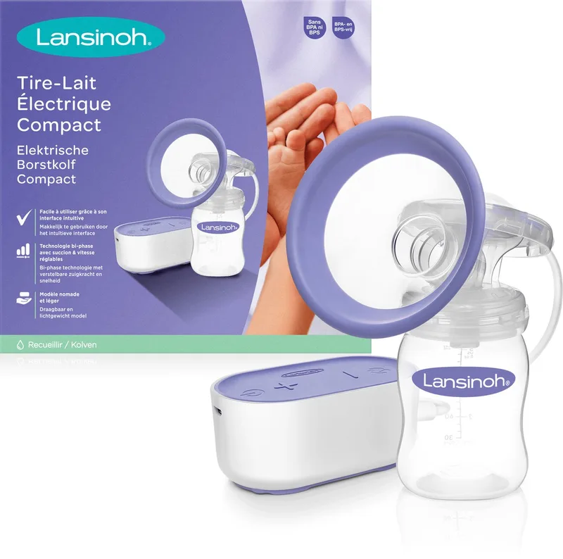 Elektrische borstkolf - Compact de Lansinoh en Pars wit – photo produit