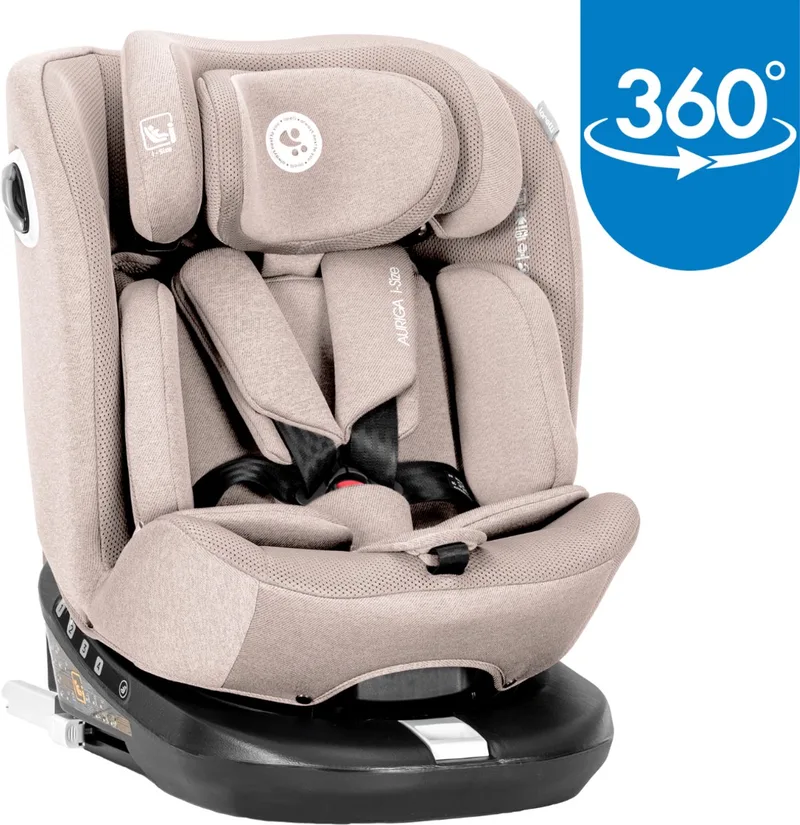 Auriga 40-150 cm 360° i-Size Autostoel van Lorelli in Beige – productfoto